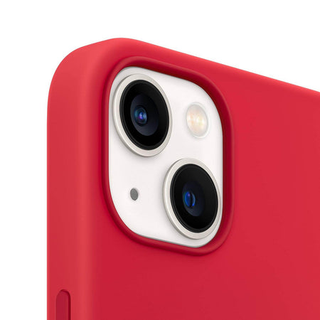 Apple Silicone Case with MagSafe (for iPhone 13) - (Product) RED - The Digital Hub