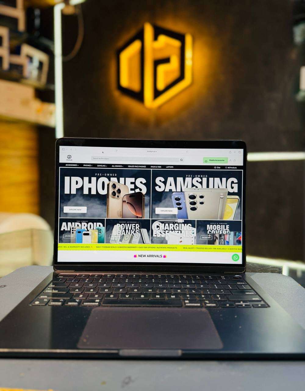 Apple Macbook Air M2 Chip 13.6 Inch 8+256GB - BLUE - Code (YW4GK) - The Digital Hub