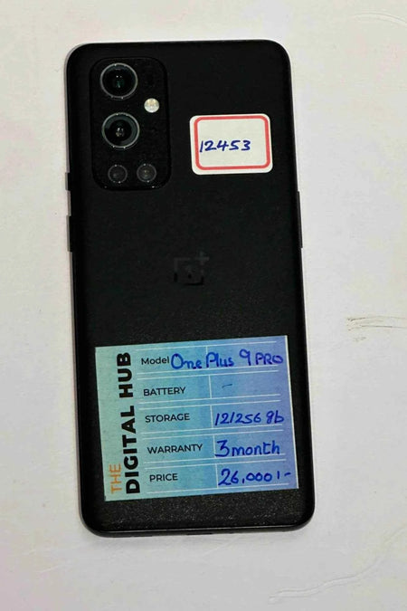 One Plus 9Pro 12-256 Black - Product ID - 12453 - Pre-Owned