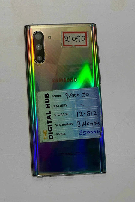 Samsung Note 10 512Gb Aura Glow - Product ID - 21050 - Pre-Owned