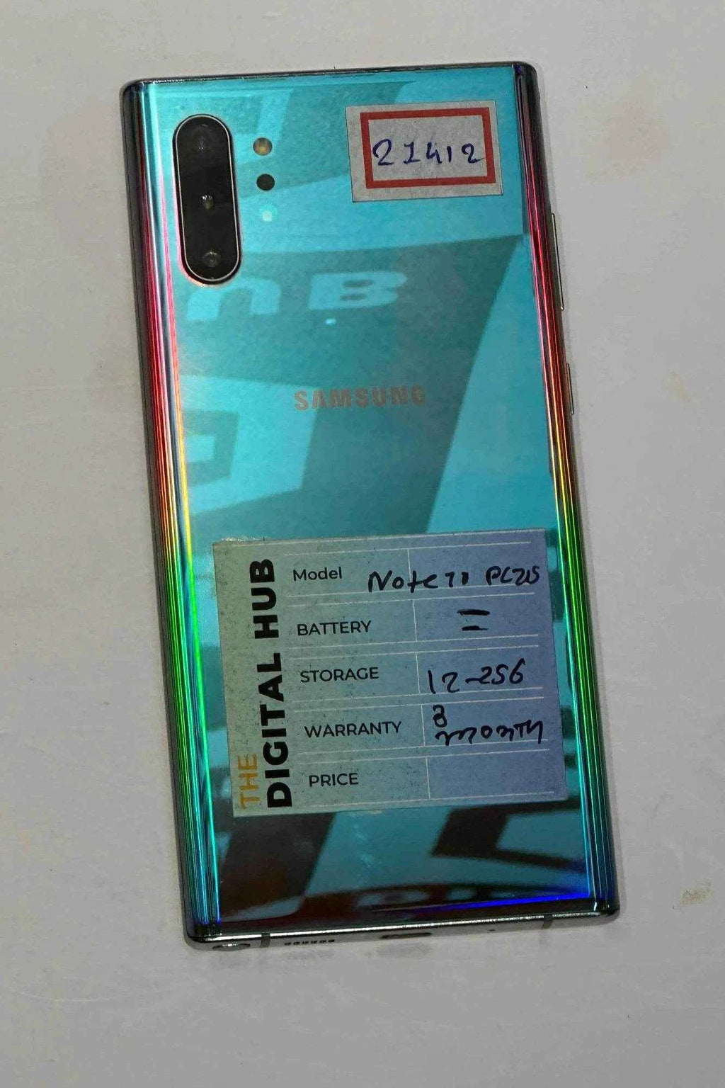 Note 10 Plus 256 Gb Aura Glow - Product ID - 21412 - Pre-Owned