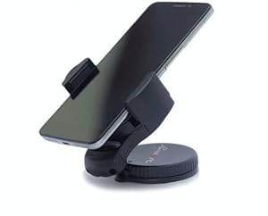 Phonokart Car Mobile Holder With One Click Technology,360° Rotational,Strong Suction Cup,Compatible With 4 To 6 Inch Devices,Wildshield And Dashboard Mobile Holder For Car (Black) - The Digital Hub
