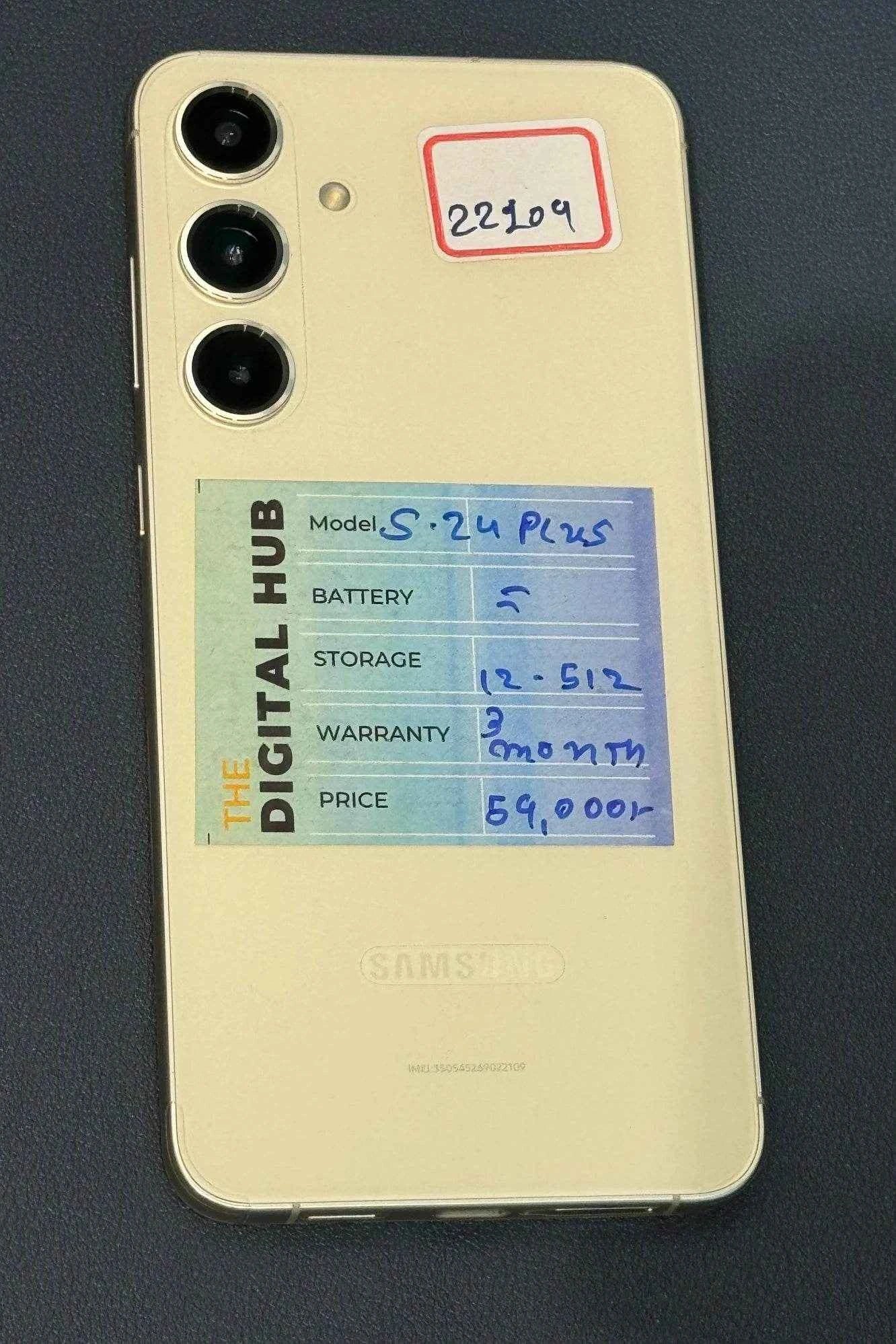 Samsung Galaxy S24+ 12/512 Gb Yellow - Product Id - 22109 - Pre-Owned - The Digital Hub