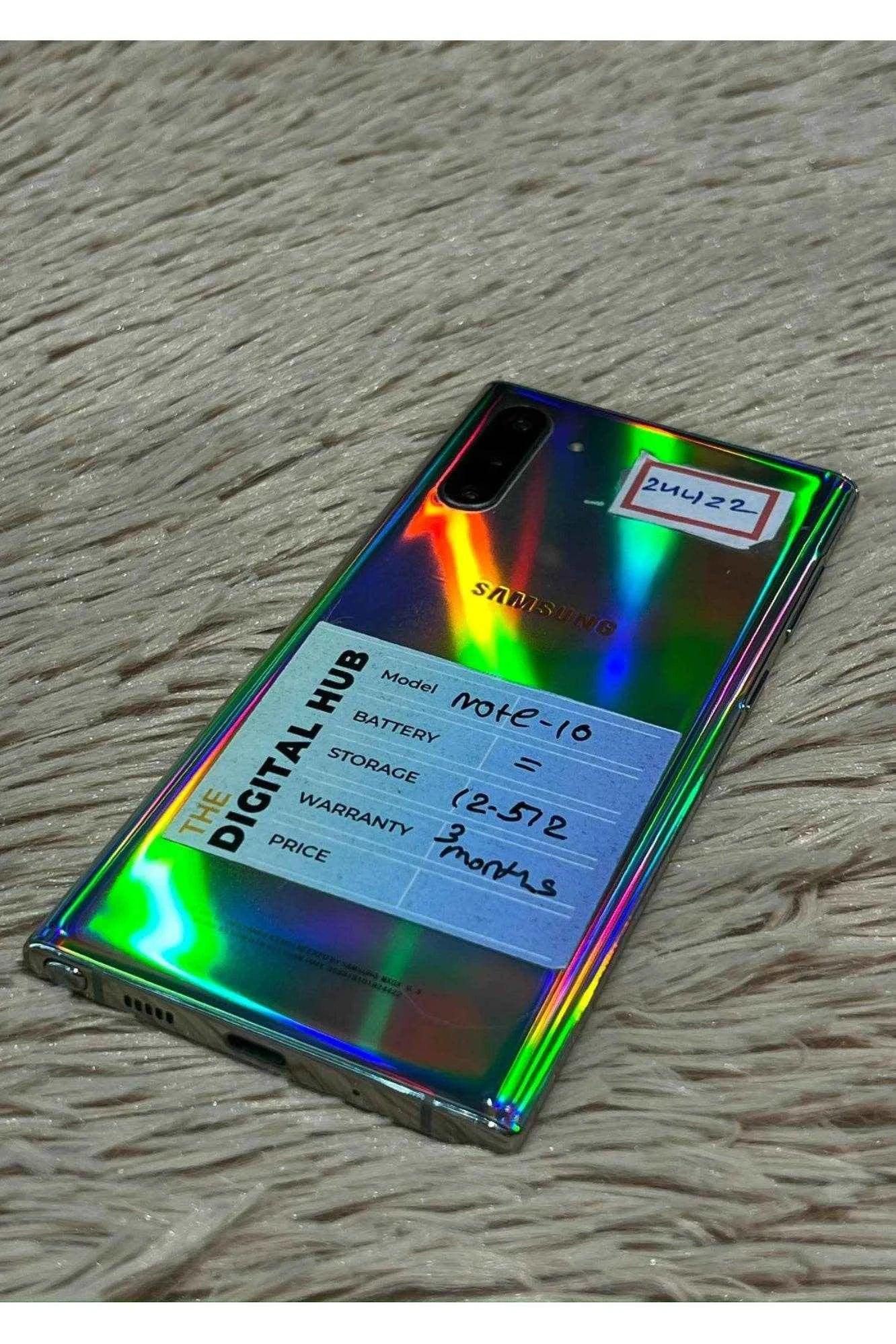 Samsung Note 10 (12-256Gb) Aura Glow - Product Id - 24422 - Pre-Owned - The Digital Hub