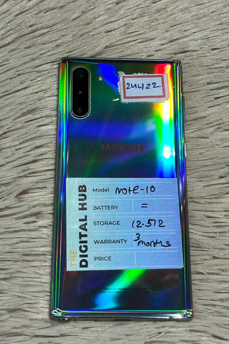 Samsung Note 10 (12-256Gb) Aura Glow - Product ID - 24422 - Pre-Owned