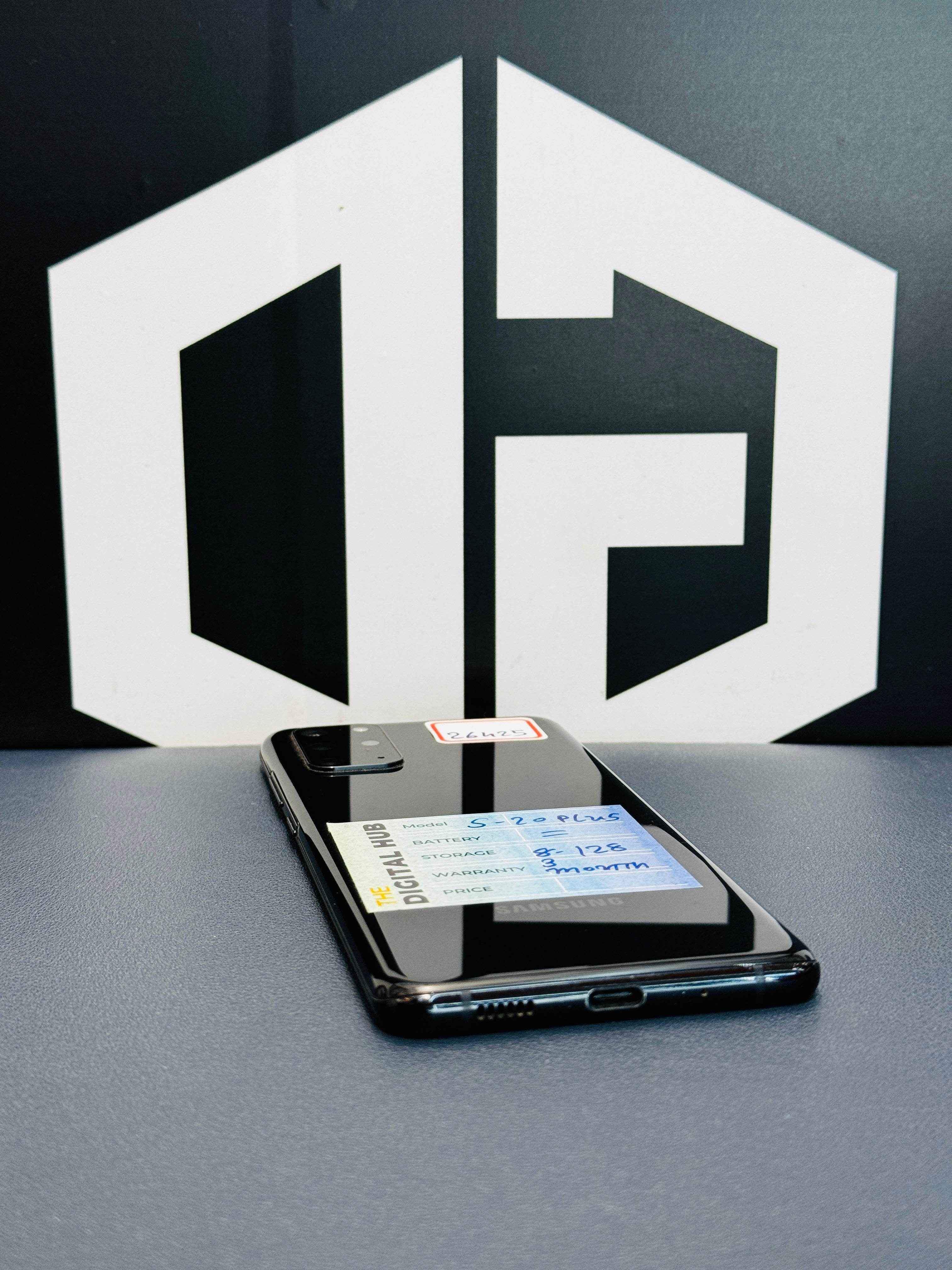 Samsung S20 Plus 8-128Gb Black - Product Id - 26425 - Pre-Owned - The Digital Hub