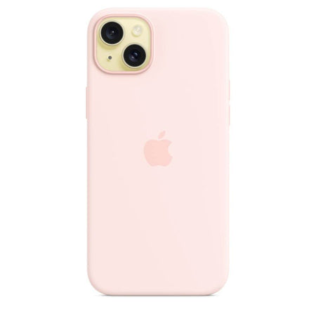 Apple iPhone 15 Plus Silicone Case With Magsafe - Light Pink - The Digital Hub