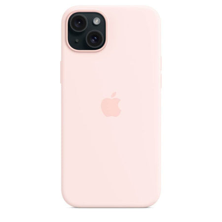 Apple iPhone 15 Plus Silicone Case With Magsafe - Light Pink - The Digital Hub