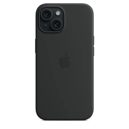 Apple iPhone 15 Silicone Case With Magsafe - Black - The Digital Hub