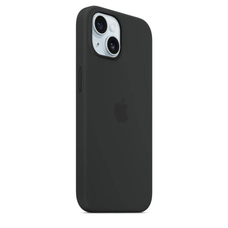 Apple iPhone 15 Silicone Case With Magsafe - Black - The Digital Hub