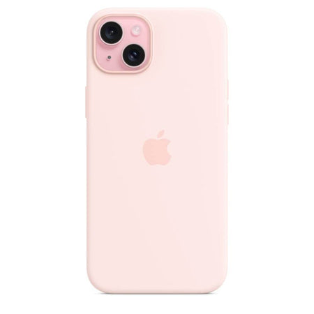 Apple iPhone 15 Plus Silicone Case With Magsafe - Light Pink - The Digital Hub