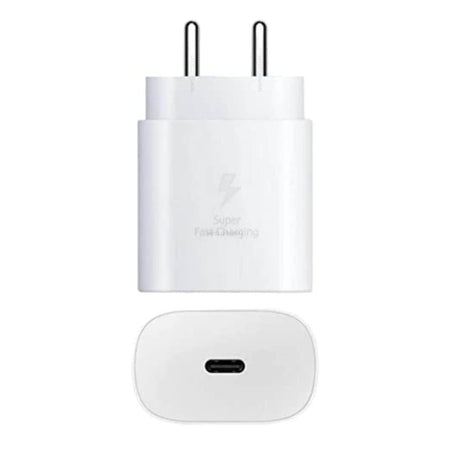 Jtp-A3 25Watt Fast Charging Adapter For Android Smartphone .Super Fast Charging (White) - The Digital Hub