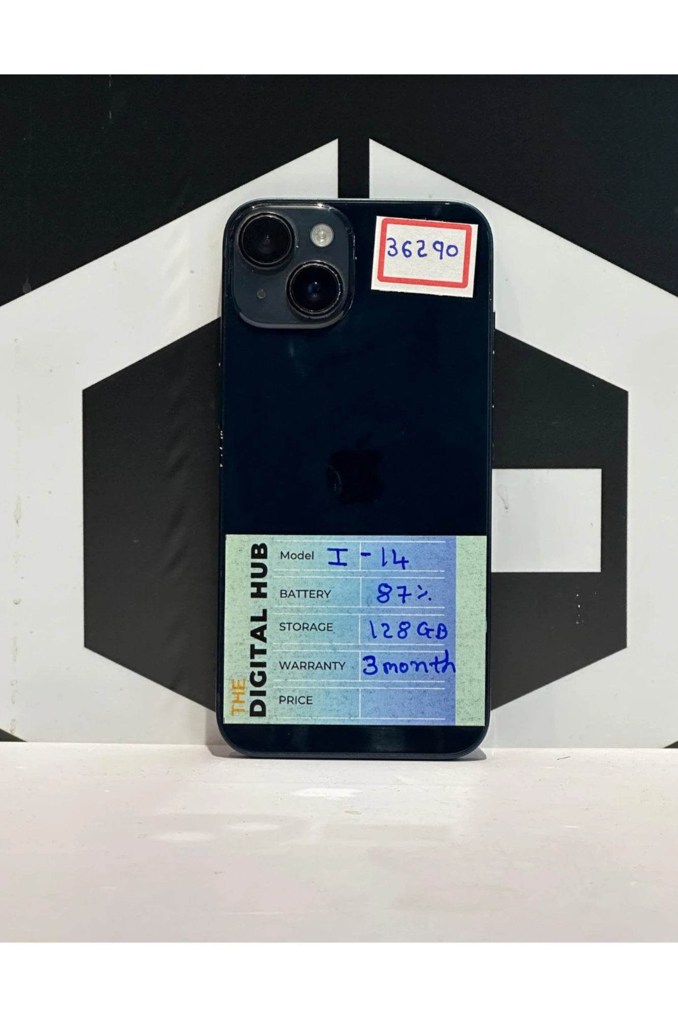 iPhone 14 128 GB Black - Pre-Owned - Product ID 36290 - Affordable Quality - The Digital Hub