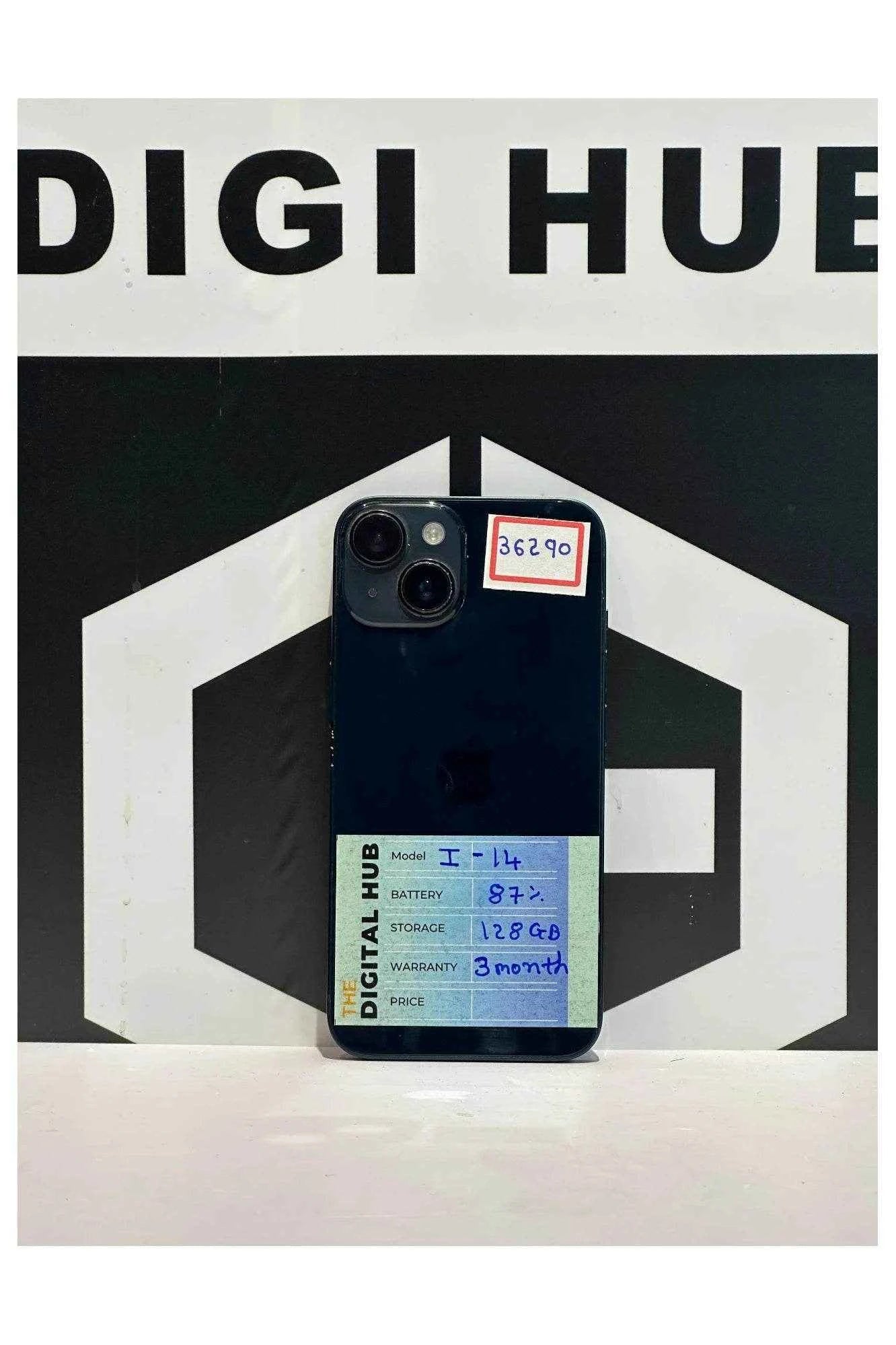 iPhone 14 128 GB Black - Pre-Owned - Product ID 36290 - Affordable Quality - The Digital Hub