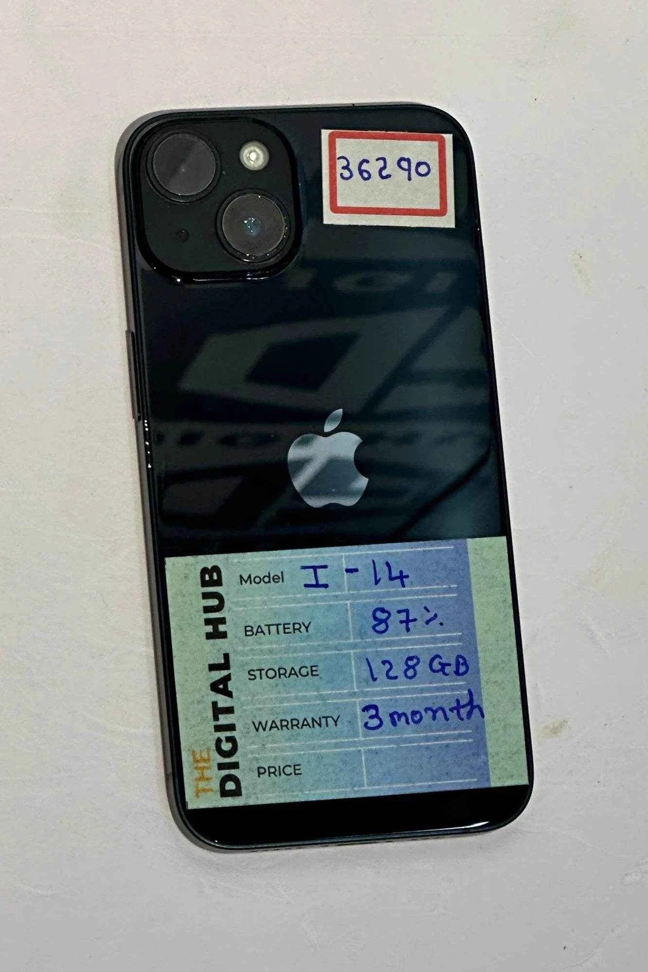 iPhone 14 128 GB Black - Pre-Owned - Product ID 36290 - Affordable Quality - The Digital Hub