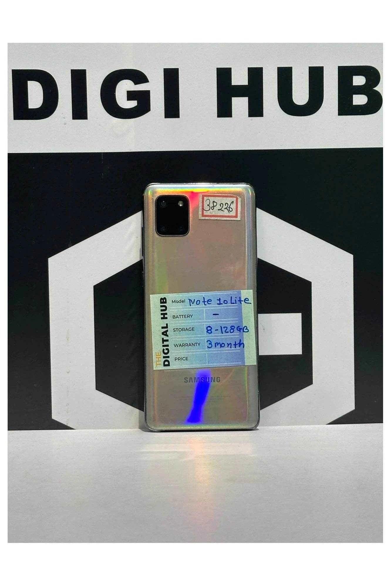 Samsung Note 10 Lite 128Gb Aura Glow - Product Id - 38226 - Pre-Owned - The Digital Hub