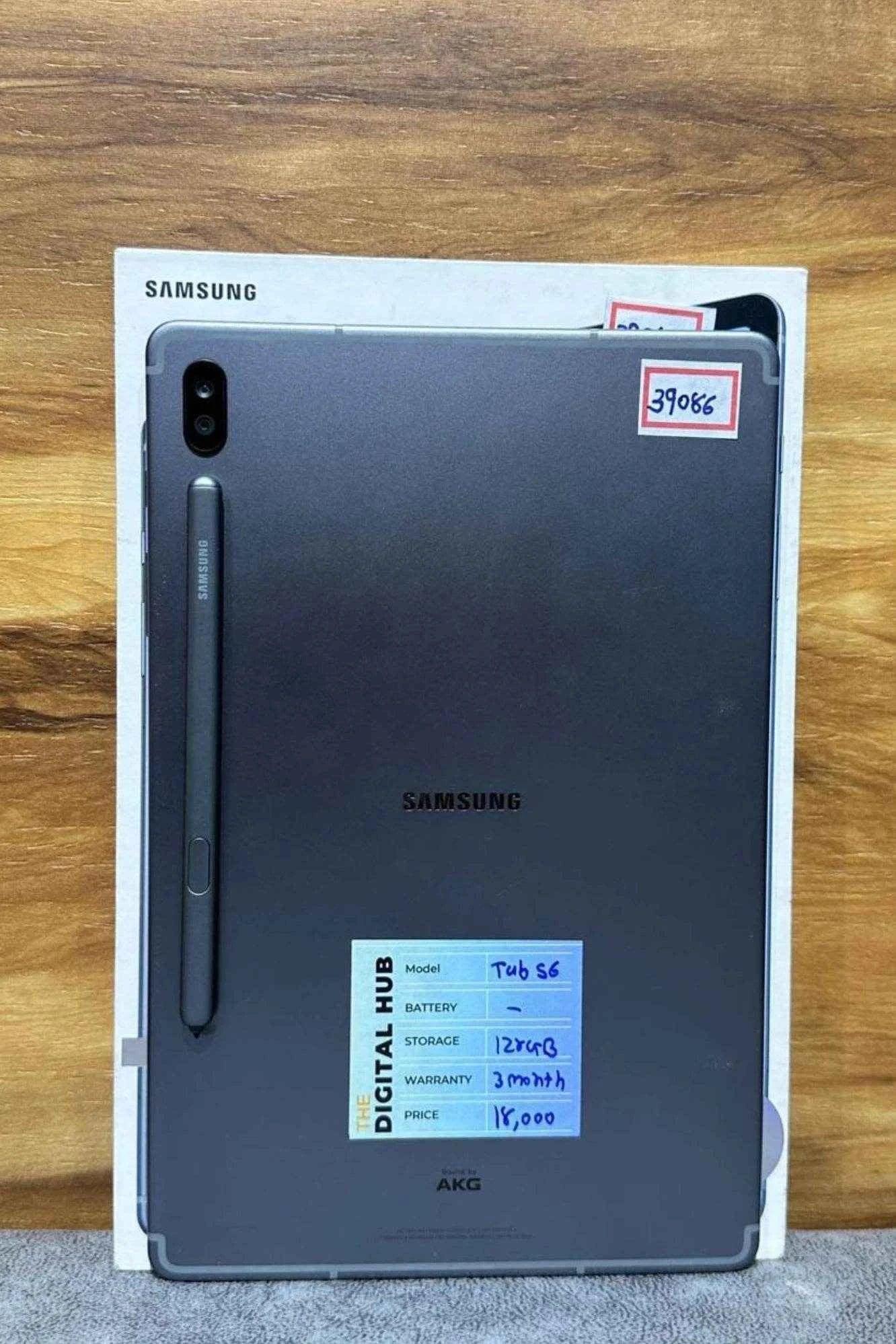 Samsung Tab S6 128Gb Gray - Product Id - 39086 - Pre-Owned - The Digital Hub