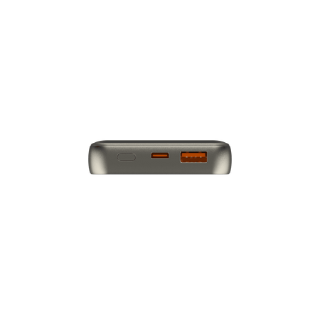 Click 10000Mah 15W Slim Magnetic Wireless Powerbank With Natural Titanium Finish For iPhone 12 And Above - The Digital Hub