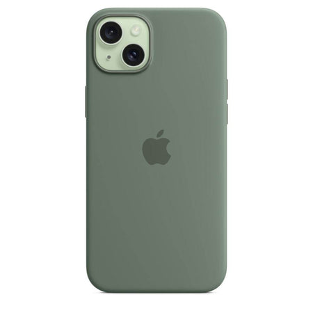 Apple iPhone 15 Plus Silicone Case With Magsafe - Cypress - The Digital Hub