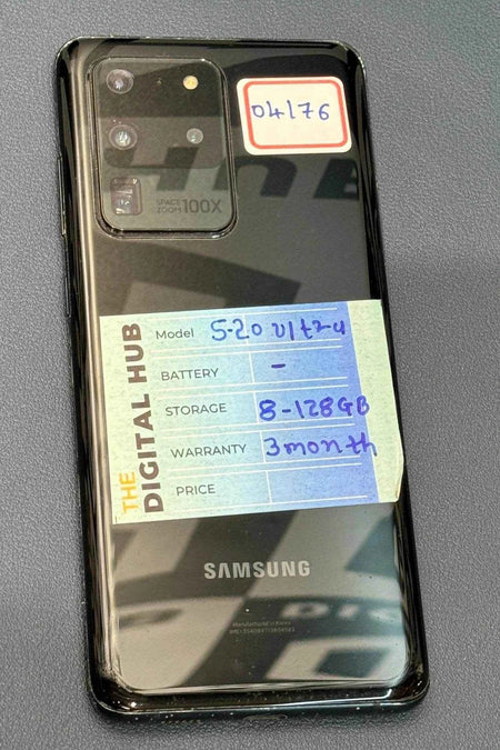 Samsung S20 Ultra 128Gb Black - Product ID - 4176 - Pre-Owned
