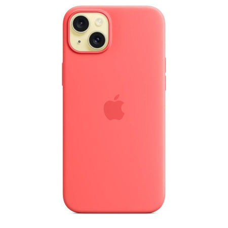 Apple iPhone 15 Plus Silicone Case With Magsafe - Guava - The Digital Hub