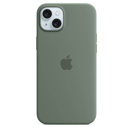 Apple iPhone 15 Plus Silicone Case With Magsafe - Cypress - The Digital Hub