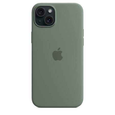 Apple iPhone 15 Plus Silicone Case With Magsafe - Cypress - The Digital Hub