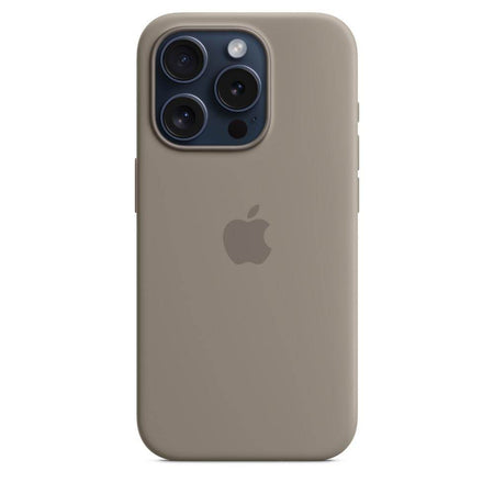 Apple iPhone 15 Pro Silicone Case With Magsafe - Clay - The Digital Hub