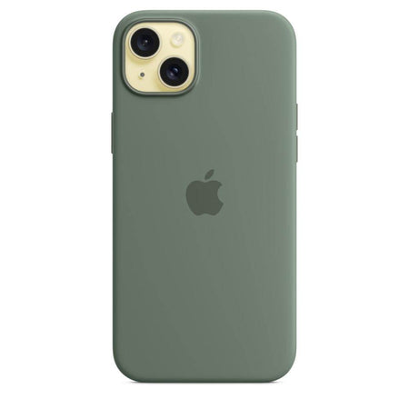 Apple iPhone 15 Plus Silicone Case With Magsafe - Cypress - The Digital Hub