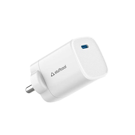 Stuffcool Nuevo 25W Super Small Dual Port Pd Pps Gan Charger Supports Samsung Super Fast Charging - The Digital Hub