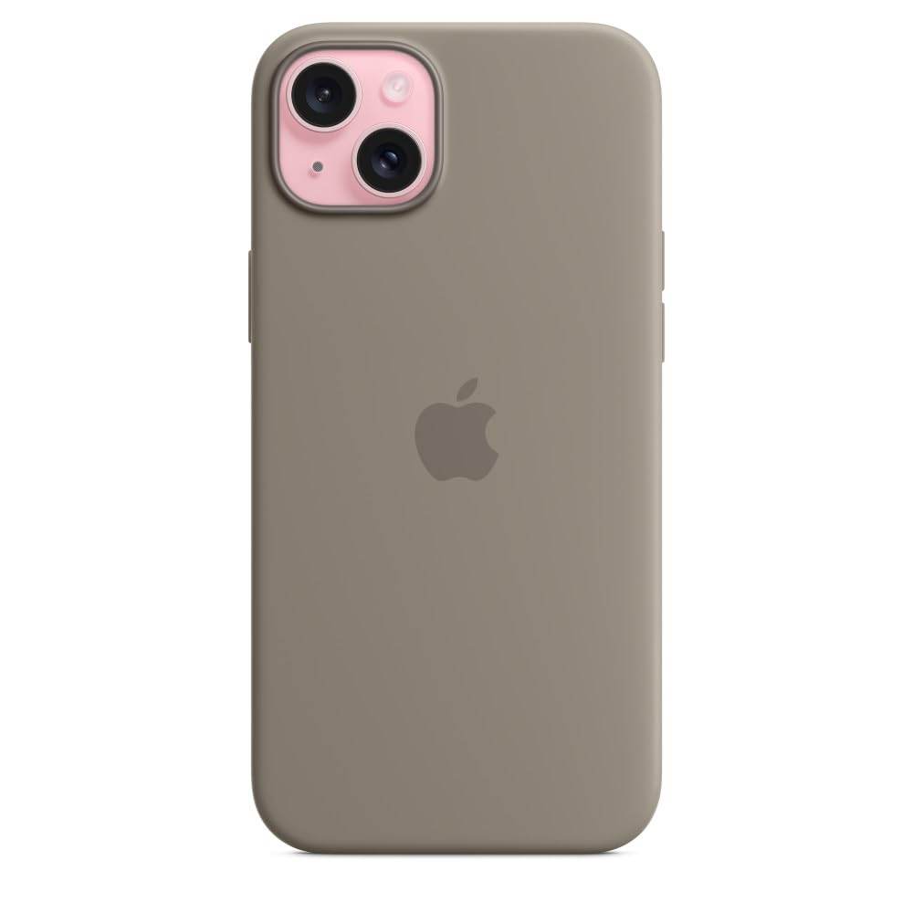 Apple iPhone 15 Plus Silicone Case With Magsafe - Clay - The Digital Hub