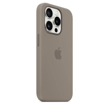 Apple iPhone 15 Pro Silicone Case With Magsafe - Clay - The Digital Hub