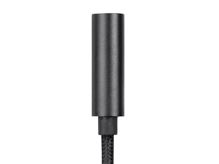 Jtp Lightning To 3.5Mm Audio Adapter.Black, Nylon 3.5 Mm Aux Adapter Lightning Headphone For iPhone 7 8 Plus X Audio Jack Cable. - The Digital Hub