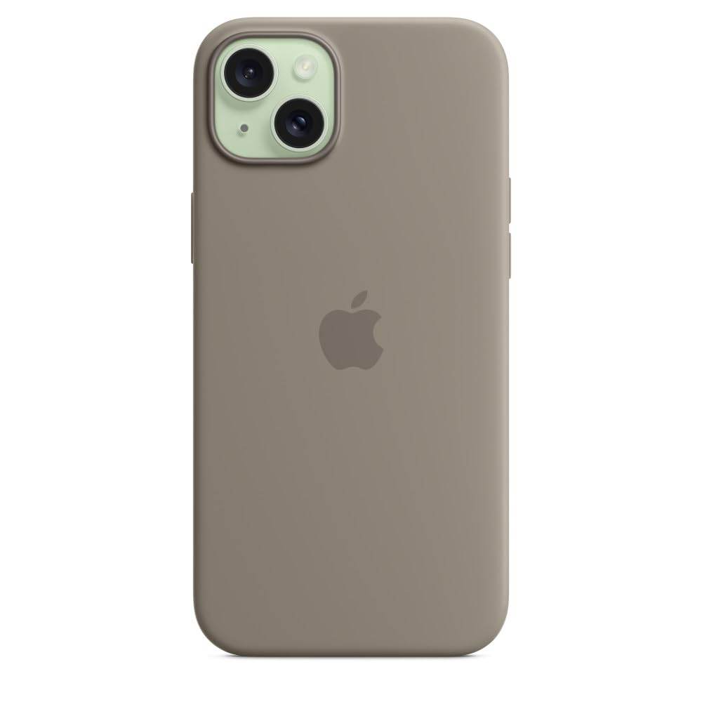 Apple iPhone 15 Plus Silicone Case With Magsafe - Clay - The Digital Hub