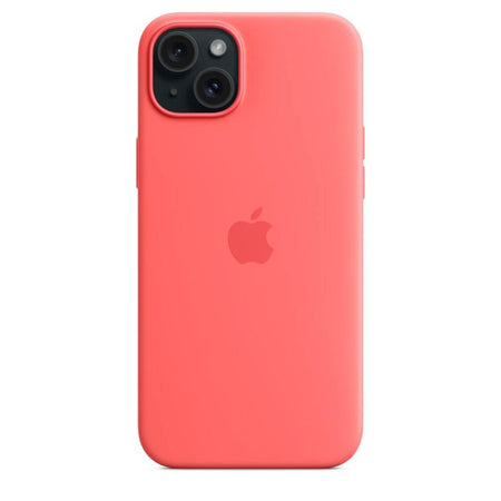 Apple iPhone 15 Plus Silicone Case With Magsafe - Guava - The Digital Hub