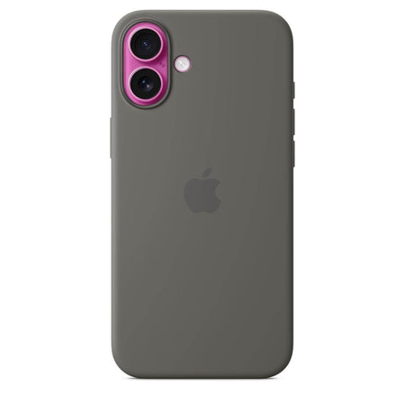 Apple iPhone 16 Plus Silicone Case With Magsafe - Stone Grey - The Digital Hub