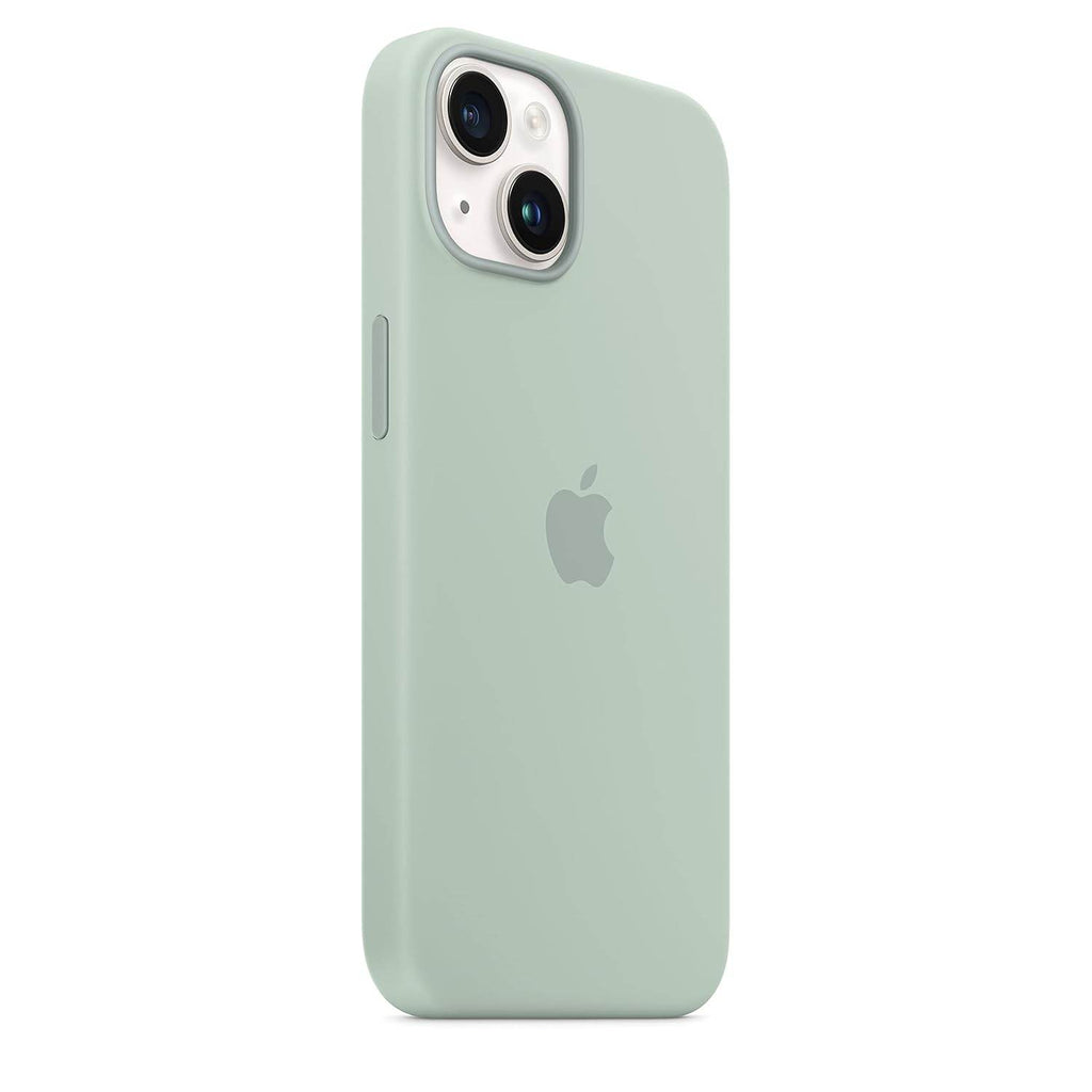 Apple iPhone 14 Silicone Case with MagSafe - Succulent - The Digital Hub
