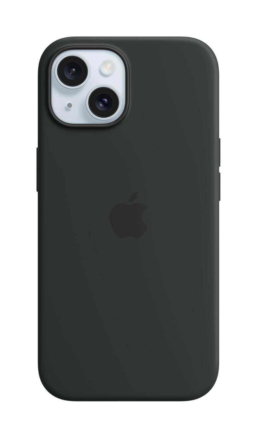Apple iPhone 15 Silicone Case with MagSafe - Black - The Digital Hub