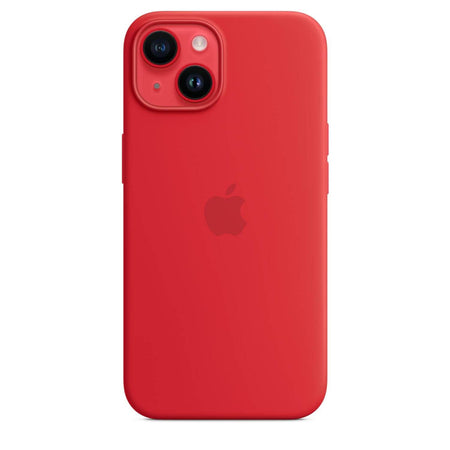 Apple iPhone 14 Silicone Case With Magsafe - (Product) Red - The Digital Hub