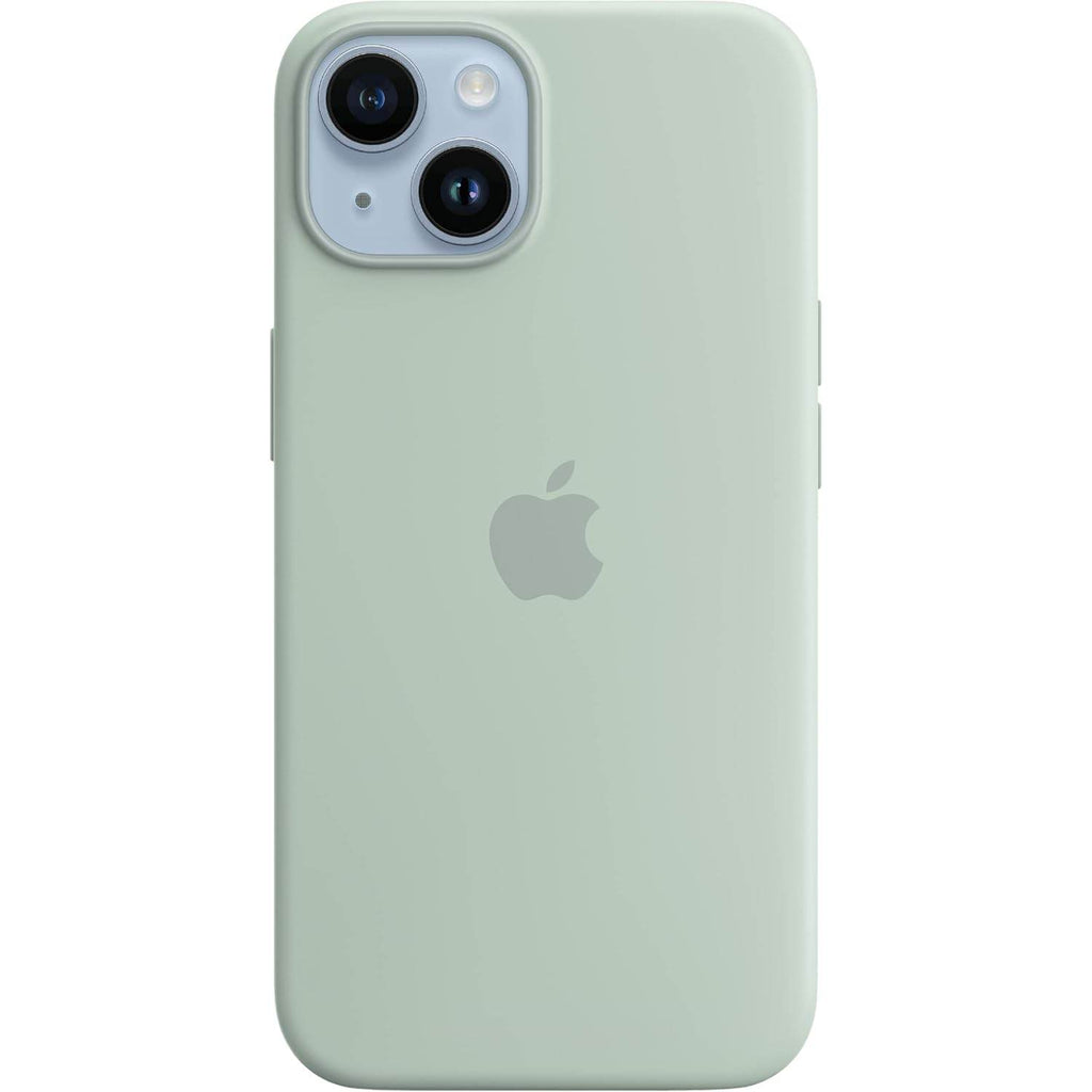 Apple iPhone 14 Silicone Case with MagSafe - Succulent - The Digital Hub