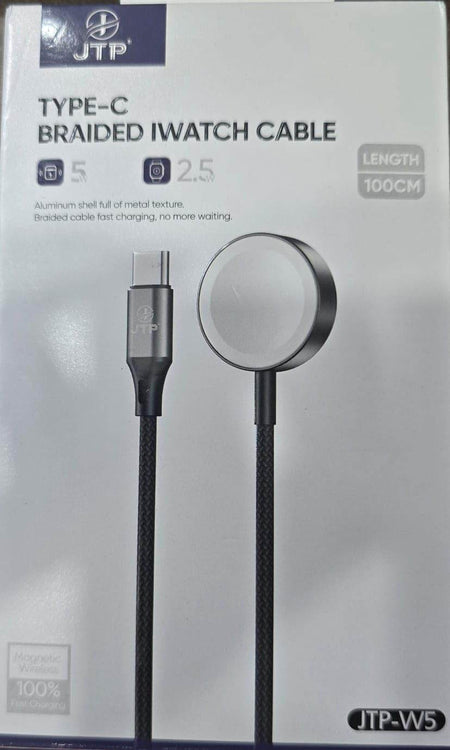 Jtp Type C To Watch Charger/Charging Dock Magnetic Compatible With Watch Series 8/7/6/5/4/3/2/1/Se. - The Digital Hub