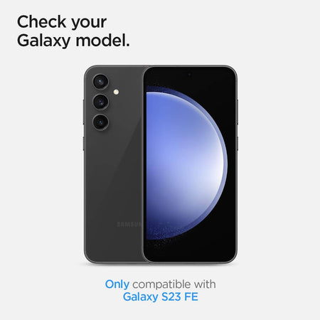 Spigen Glas.Tr Ez Fit Optik Pro Tempered Glass Camera Lens Protector Guard For Galaxy S23 Fe (Black) - 2 Pack - The Digital Hub