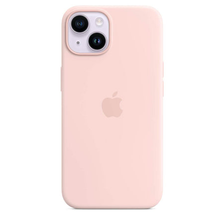 Apple iPhone 14 Silicone Case With Magsafe - Chalk Pink - The Digital Hub