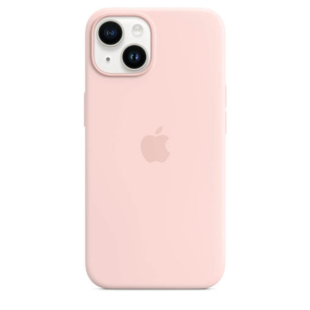Apple iPhone 14 Silicone Case With Magsafe - Chalk Pink - The Digital Hub