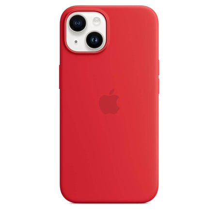 Apple iPhone 14 Silicone Case With Magsafe - (Product) Red - The Digital Hub