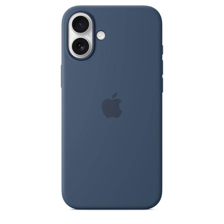 Apple iPhone 16 Plus Silicone Case With Magsafe - Denim - The Digital Hub