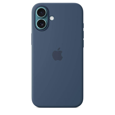 Apple iPhone 16 Plus Silicone Case With Magsafe - Denim - The Digital Hub
