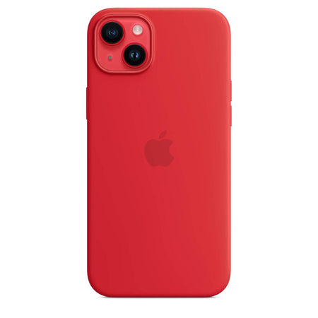 Apple iPhone 14 Plus Silicone Case With Magsafe - (Product) Red - The Digital Hub