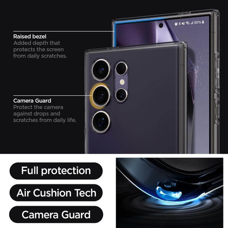 Spigen Liquid Crystal Back Cover Case Compatible With Galaxy S24 Ultra (Tpu | Space Crystal) - The Digital Hub
