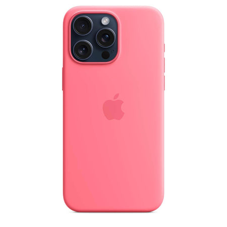 Apple iPhone 15 Pro Max Silicone Case With Magsafe - Pink - The Digital Hub
